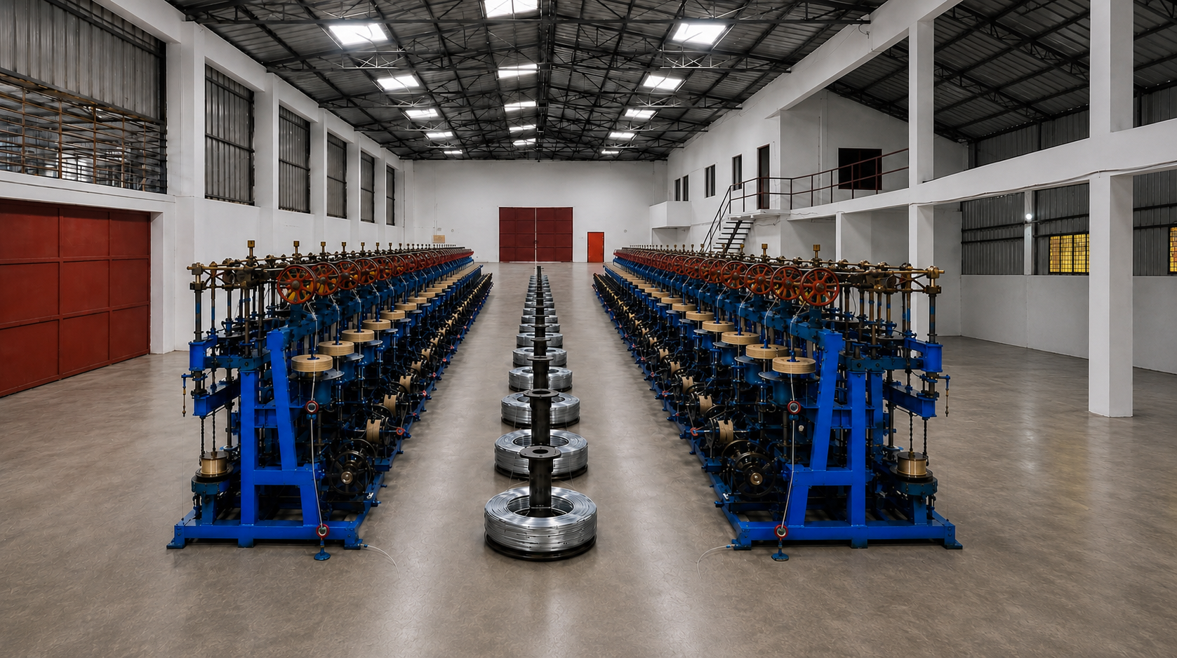 DPC double paper covering machines overview at Ferrum Iron factory IS 1897