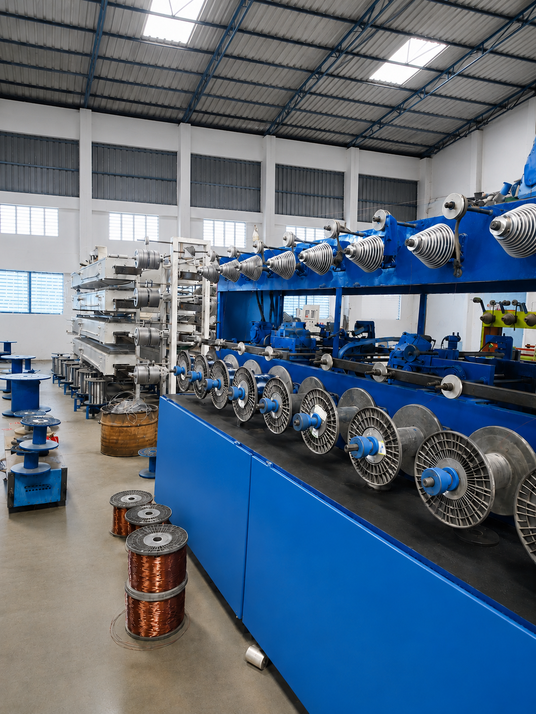 SE wire enamelling furnace and coating line at Ferrum Iron factory IS 13730